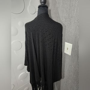 Black shawl